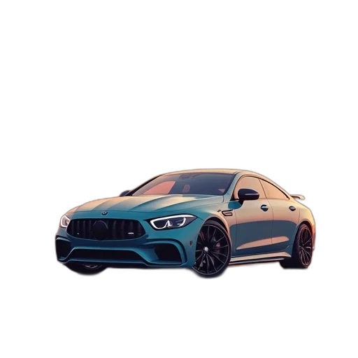car, weapon, animal, 3d render transparent PNG cut-out