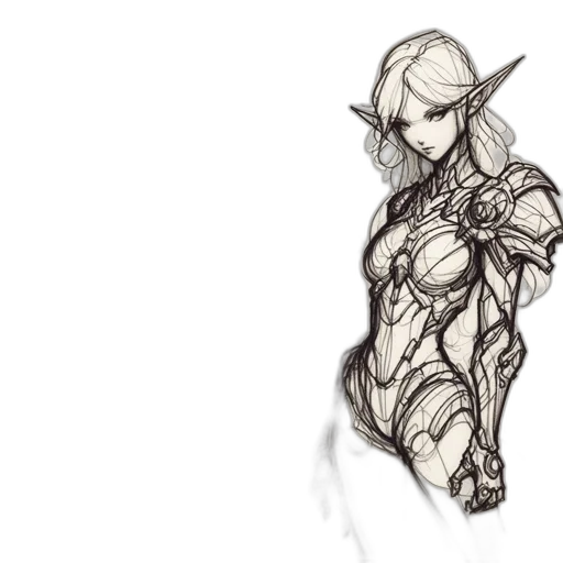 sword, weapon, concept art, fantasy art transparent PNG cut-out