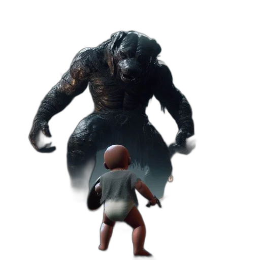 creature, animal, mask, concept art transparent PNG cut-out