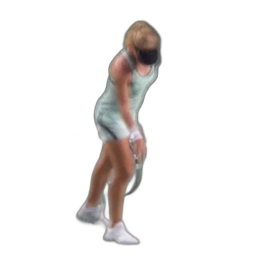 dress, 3d render, tennis, player transparent PNG cut-out