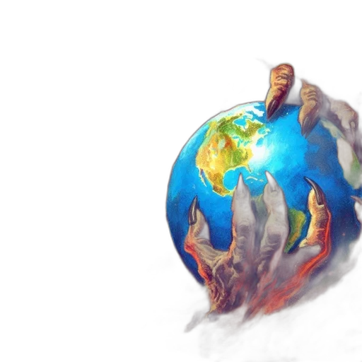 fantasy art, watercolor, concept art, photorealistic transparent PNG cut-out