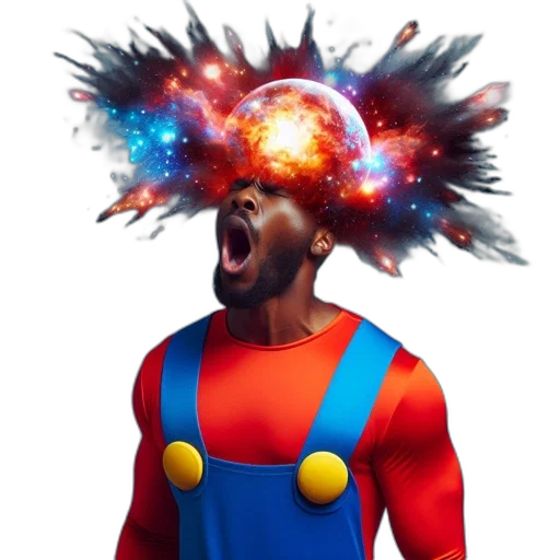 mask, staff, face, hair transparent PNG cut-out