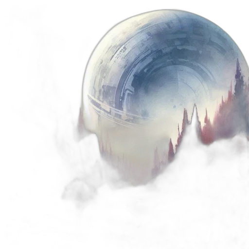 concept art, watercolor, fantasy art, 3d render transparent PNG cut-out