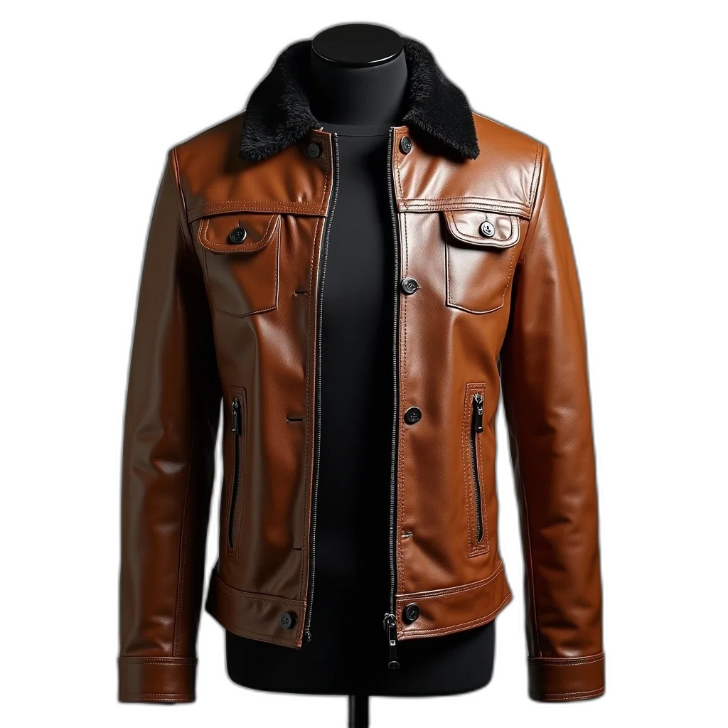 jacket, 3d render, photorealistic, concept art transparent PNG cut-out