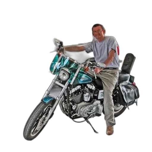 photorealistic, man, gray, shirt transparent PNG cut-out
