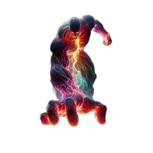 dragon, hair, creature, animal transparent PNG cut-out