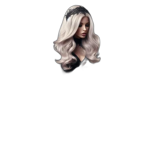 hair, hat, crown, face transparent PNG cut-out