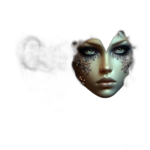 face, mask, robot, jewelry transparent PNG cut-out