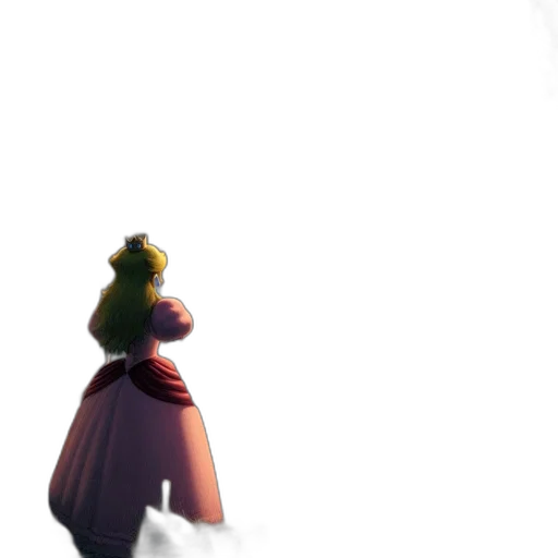 dress, staff, crown, robot transparent PNG cut-out