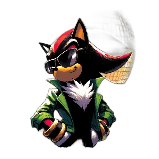 jacket, animal, mask, staff transparent PNG cut-out
