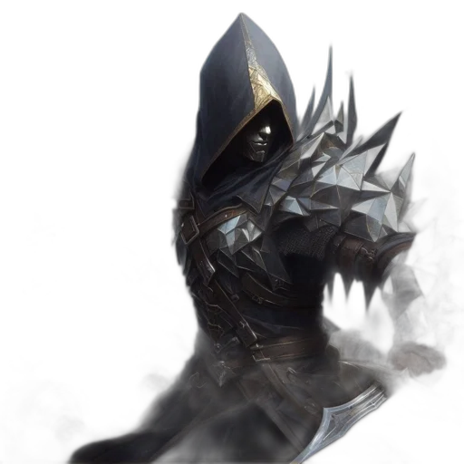 mask, dragon, weapon, sword transparent PNG cut-out