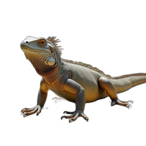 dragon, animal, creature, staff transparent PNG cut-out