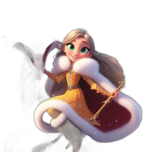 staff, dragon, sword, dress transparent PNG cut-out