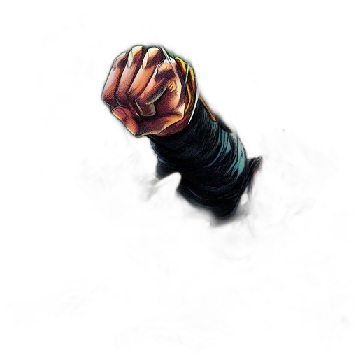 weapon, staff, mask, jacket transparent PNG cut-out
