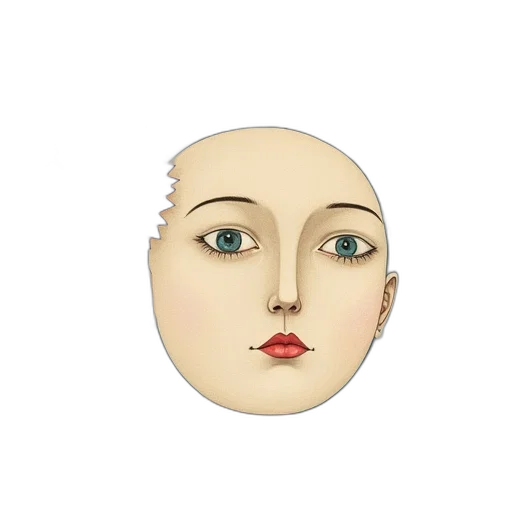 face, mask, jewelry, crown transparent PNG cut-out