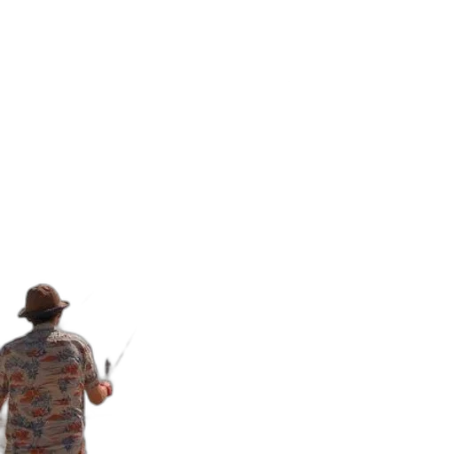 hat, jacket, staff, bottle transparent PNG cut-out