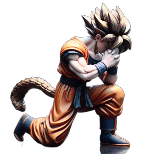 staff, animal, concept art, 3d render transparent PNG cut-out