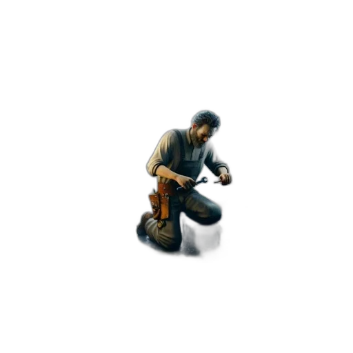weapon, staff, furniture, robot transparent PNG cut-out