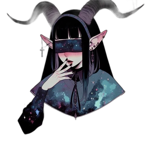 mask, creature, dragon, staff transparent PNG cut-out