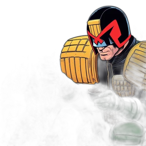 comic book art, concept art, watercolor, cartoon transparent PNG cut-out