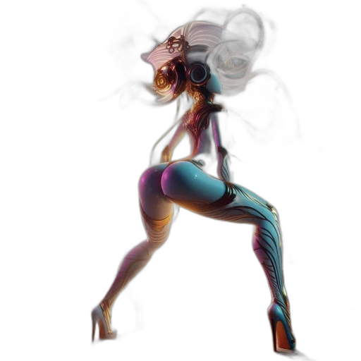 concept art, comic book art, photorealistic, cyberpunk transparent PNG cut-out