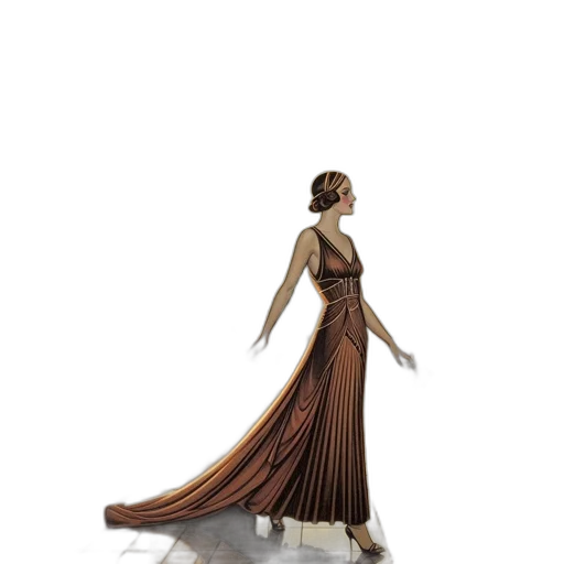 dress, staff, concept art, fantasy art transparent PNG cut-out