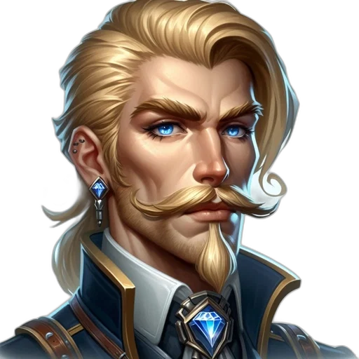 face, staff, fantasy art, concept art transparent PNG cut-out