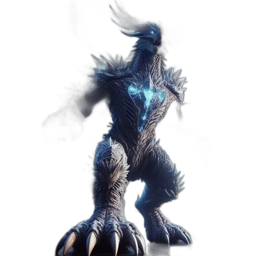 dragon, creature, animal, robot transparent PNG cut-out