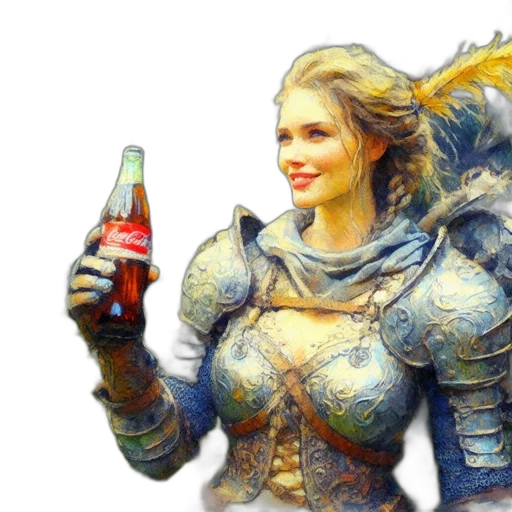 bottle, dragon, fantasy art, concept art transparent PNG cut-out