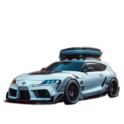 car, 3d render, photorealistic, concept art transparent PNG cut-out