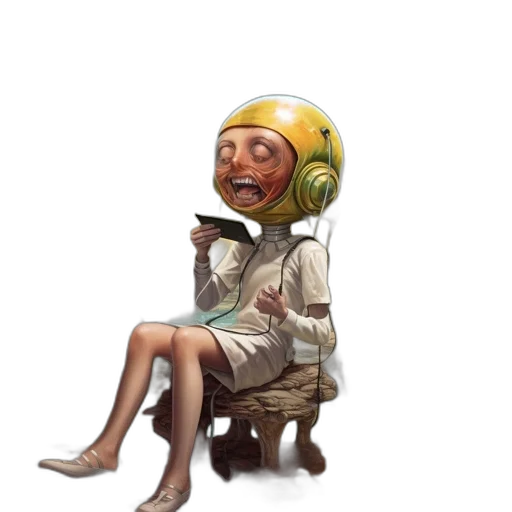 mask, robot, face, staff transparent PNG cut-out