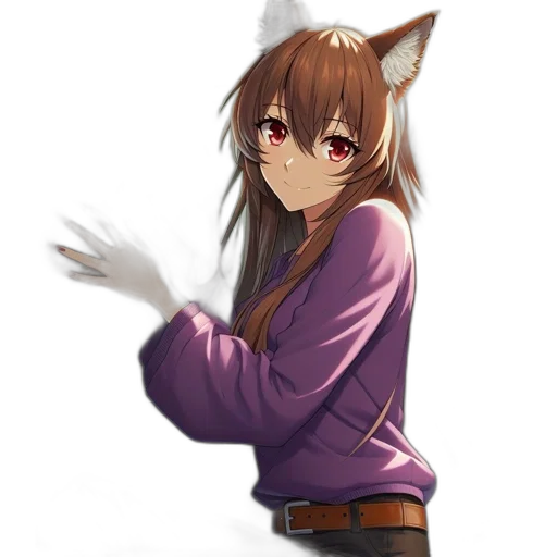 staff, jacket, animal, creature transparent PNG cut-out