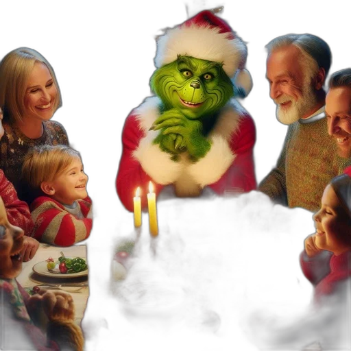 family, seven, including, children transparent PNG cut-out