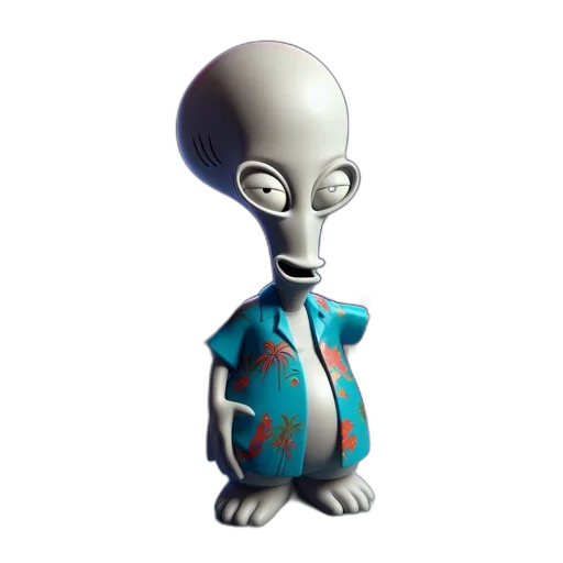 robot, creature, dress, staff transparent PNG cut-out