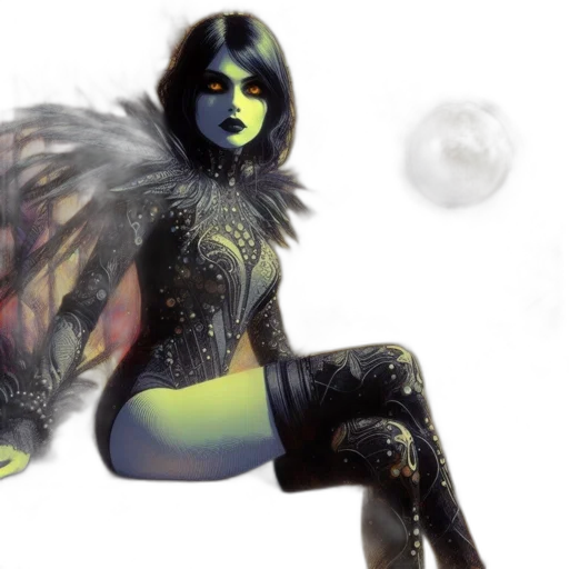 fantasy art, concept art, photorealistic, 3d render transparent PNG cut-out