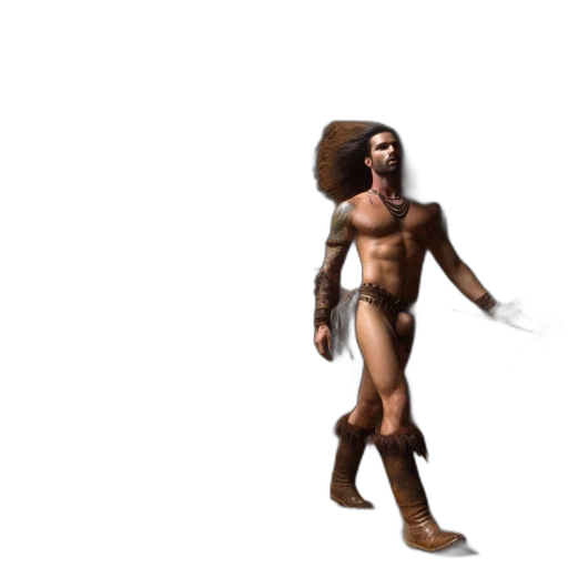 hair, creature, weapon, animal transparent PNG cut-out