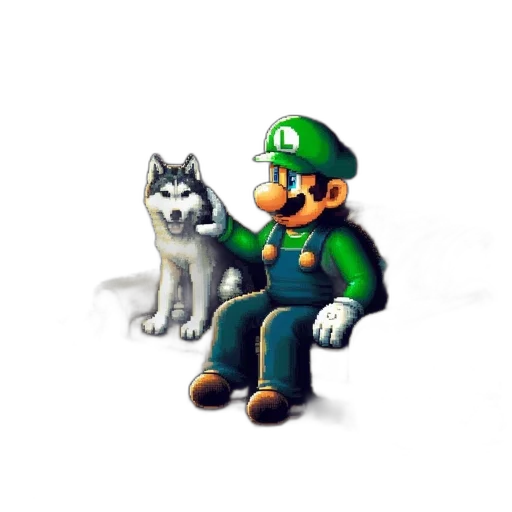 animal, staff, creature, mask transparent PNG cut-out