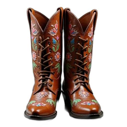 shoes, photorealistic, pair, brown transparent PNG cut-out