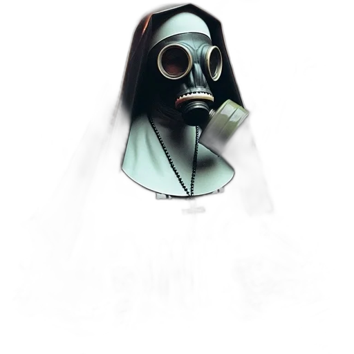 mask, robot, face, staff transparent PNG cut-out