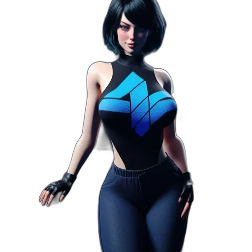 jacket, dress, concept art, comic book art transparent PNG cut-out