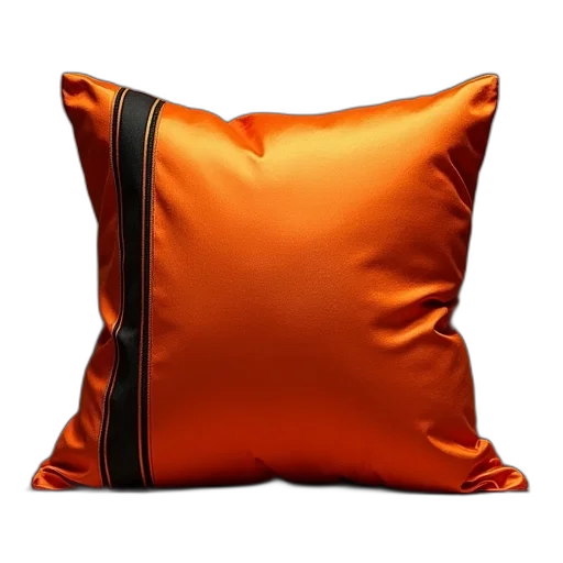 furniture, 3d render, photorealistic, orange transparent PNG cut-out