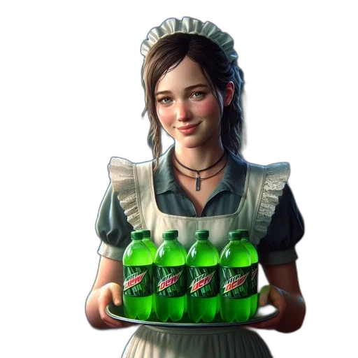 bottle, dress, weapon, food transparent PNG cut-out