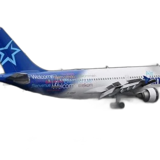 staff, 3d render, photorealistic, airplane transparent PNG cut-out