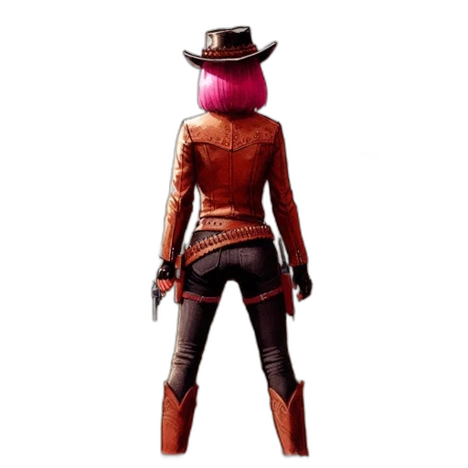 jacket, hat, mask, weapon transparent PNG cut-out