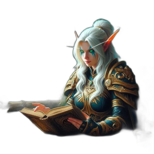 dragon, staff, face, sword transparent PNG cut-out
