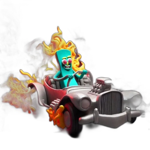 crown, car, robot, dragon transparent PNG cut-out