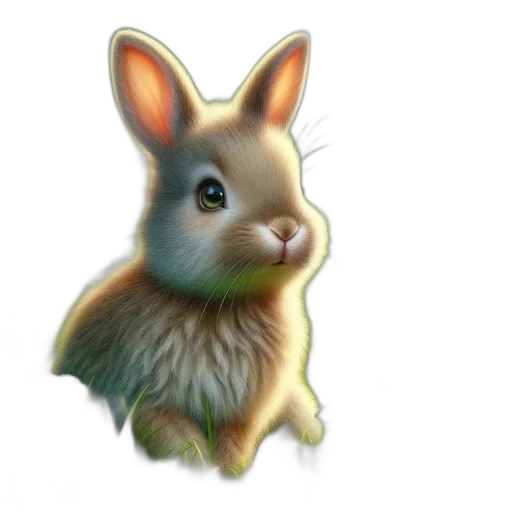 animal, creature, photorealistic, 3d render transparent PNG cut-out