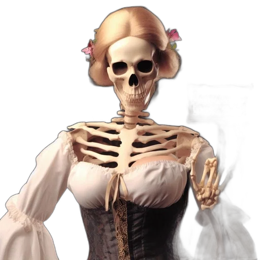 dress, jewelry, mask, face transparent PNG cut-out