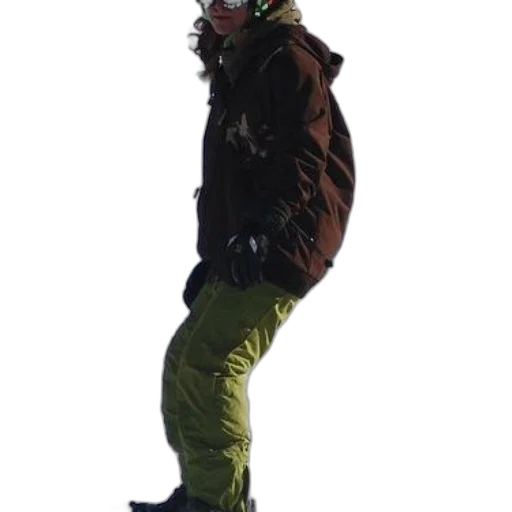 jacket, staff, mask, hat transparent PNG cut-out