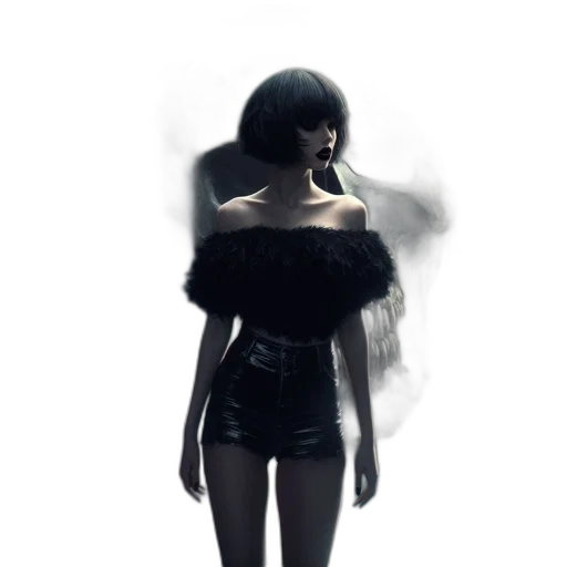 dress, jacket, mask, creature transparent PNG cut-out